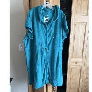 PLUS SIZE SWIM COVER UP -4X- POCKETS!!